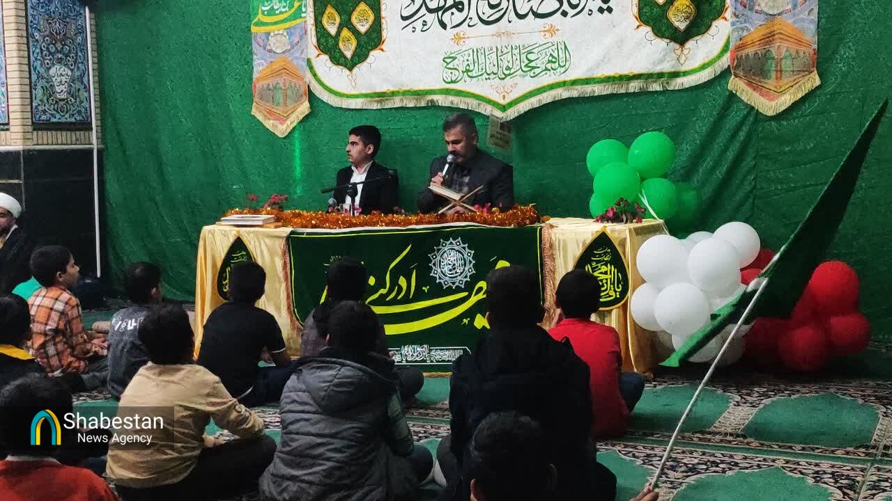 قدم بچه مسجدی ها برای ظهور امام زمان (عج)