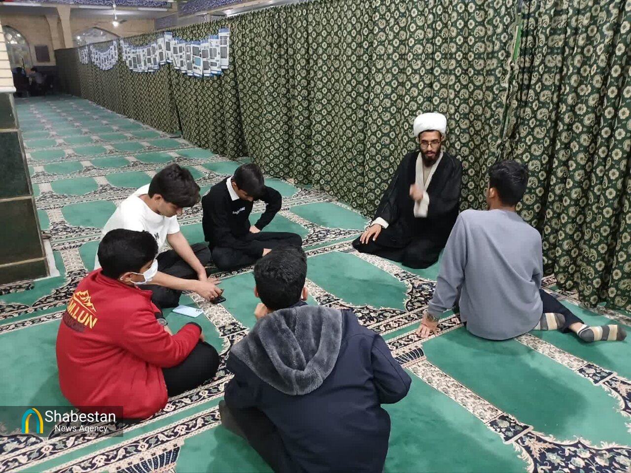 قدم بچه مسجدی ها برای ظهور امام زمان (عج)