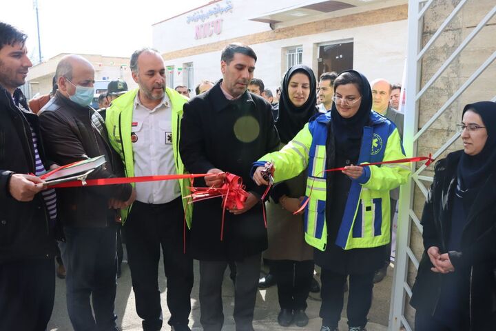 پنجمین پایگاه اورژانس ۱۱۵ بانوان استان آذربایجان غربی در شهرستان نقده افتتاح شد