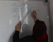 کلاس آموزشی مشاغل خانگی ویژه زنان روستای ناوه بجنورد