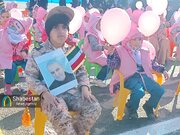 کاپشن‌صورتی‌ها| نمادی از امید و ایستادگی در  رزمایش حماسی پیامبر اعظم(ص)