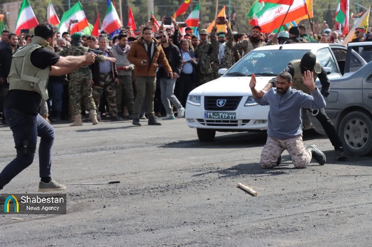 کاپشنصورتیها| نمادی از امید و ایستادگی در رزمایش حماسی پیامبر اعظم(ص)