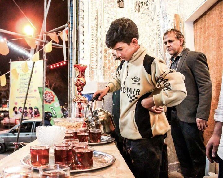 چایخانه امام حسن(ع) پاتوق بچه‌های مسجدی خیرآباد