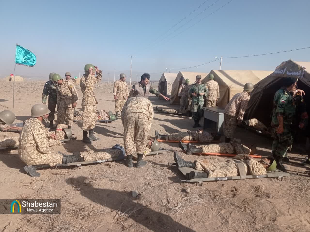 رزمایش پزشکی ارتش؛ سنجش آمادگی تیم های درمانی در شرایط بحران