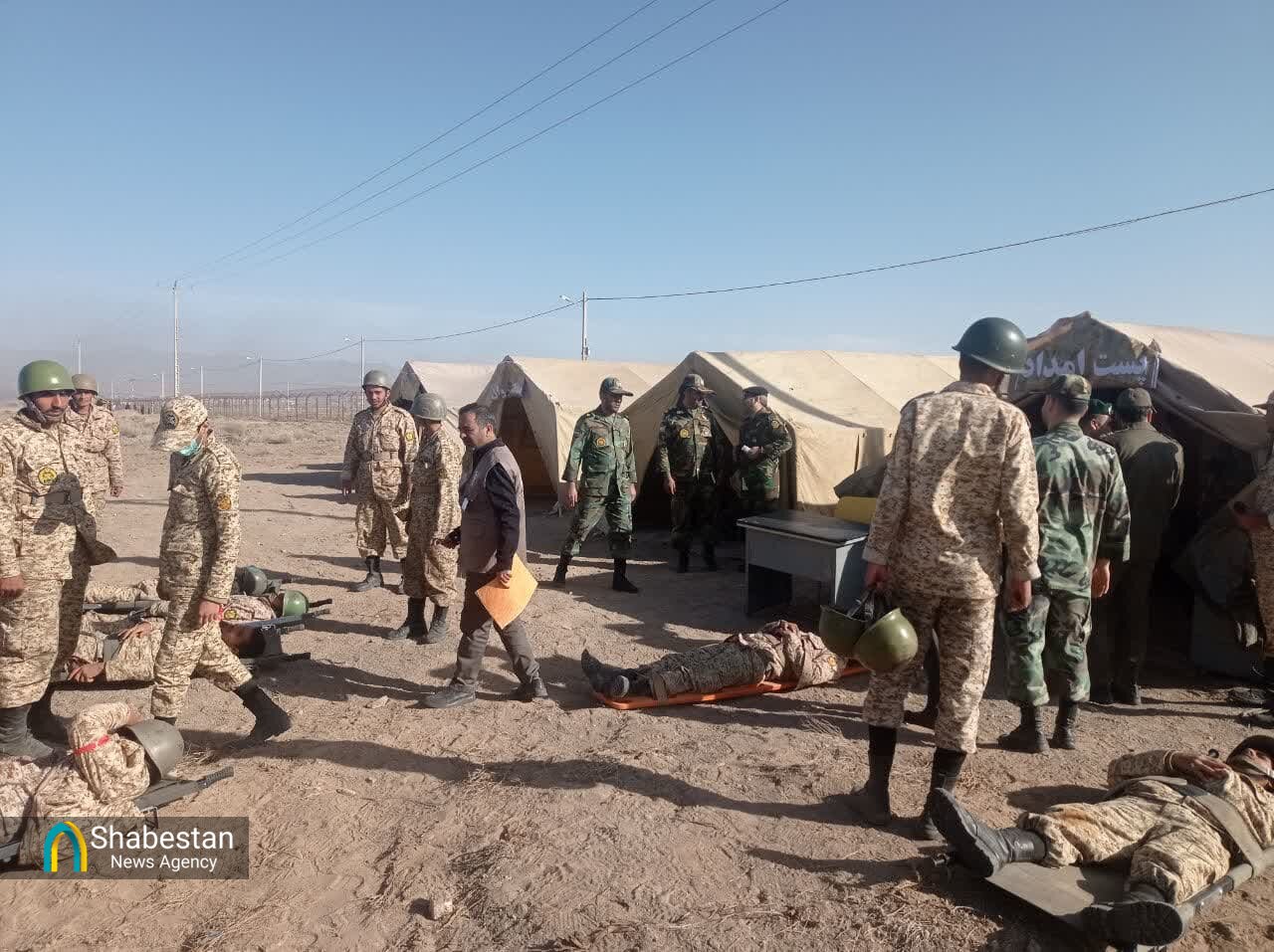 رزمایش پزشکی ارتش؛ سنجش آمادگی تیم های درمانی در شرایط بحران