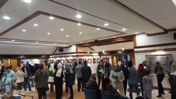 برج آزادی میزبان نمایشگاه خوشنویسی «کلک مشکین»