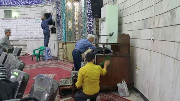 مساجد مهیای میزبانی از مهمانی خدا/ دل‌تکانی به اسم غباروبی