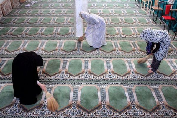 مساجد مهیای میزبانی از مهمانی خدا/ دلتکانی به اسم غباروبی
