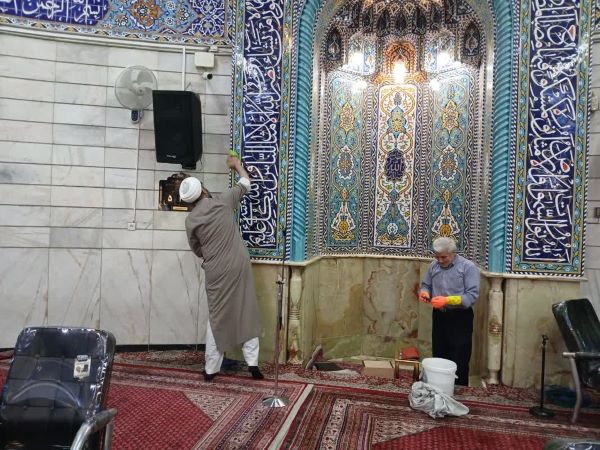 مساجد مهیای میزبانی از مهمانی خدا/ دل‌تکانی به اسم غباروبی