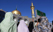 تحقق آرزوی ۱۳۰۰ نوجوان عشایر با تشرف به حرم رضوی