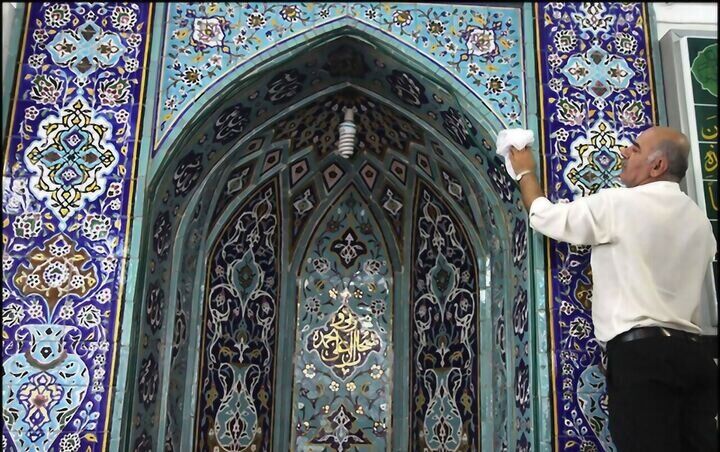پویش بهسازی مساجد تهران برای استقبال از رمضان و نوروز