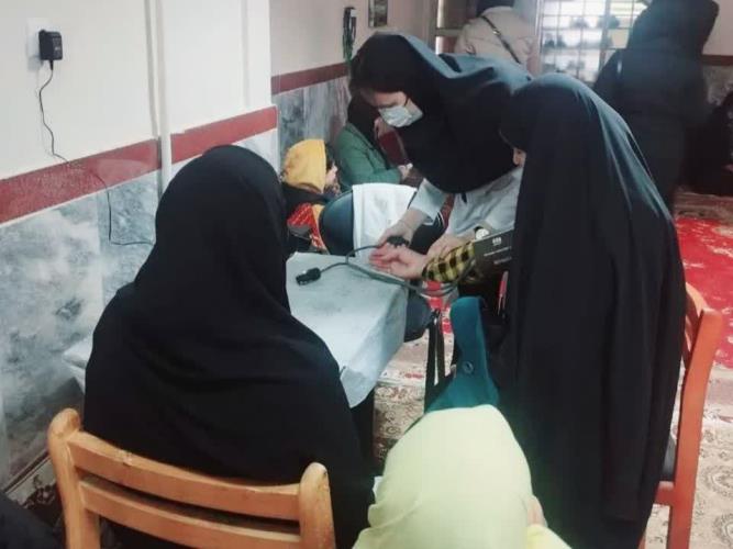 سومین کاروان سلامت بسیج جامعه پزشکی شیروان برگزار شد