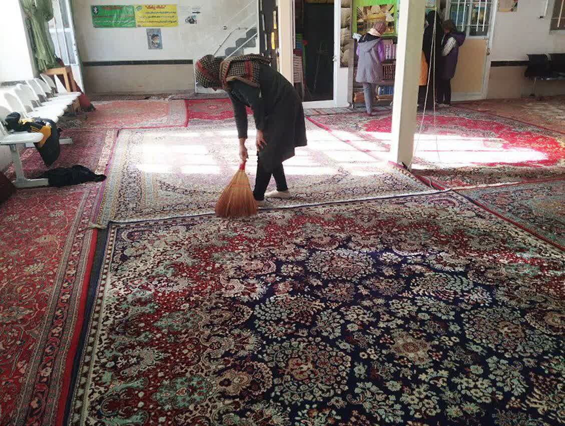 غبارروبی سنت حسنه و فرهنگ خودجوش بچه مسجدیهای کوی صالح آباد