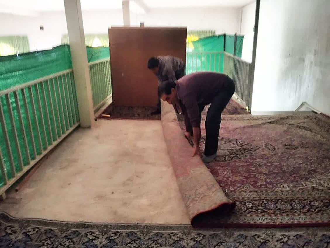 غبارروبی سنت حسنه و فرهنگ خودجوش بچه مسجدیهای کوی صالح آباد