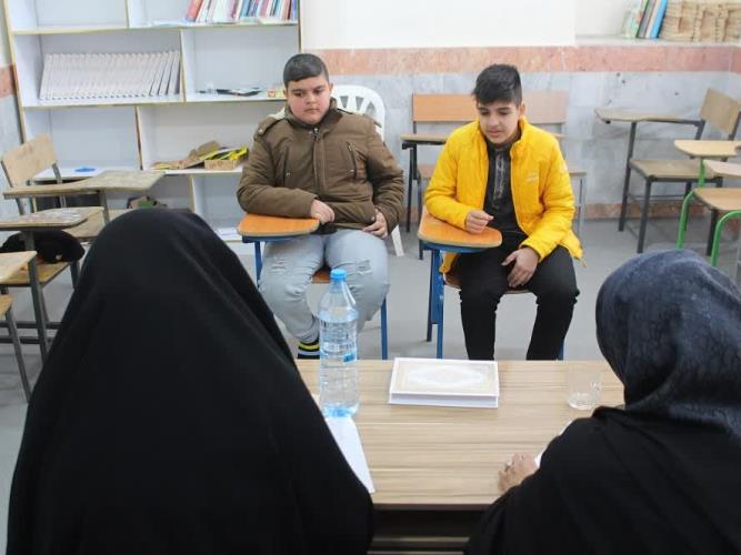 حافظان قرآنی در شهر گرمه به رقابت پرداختند