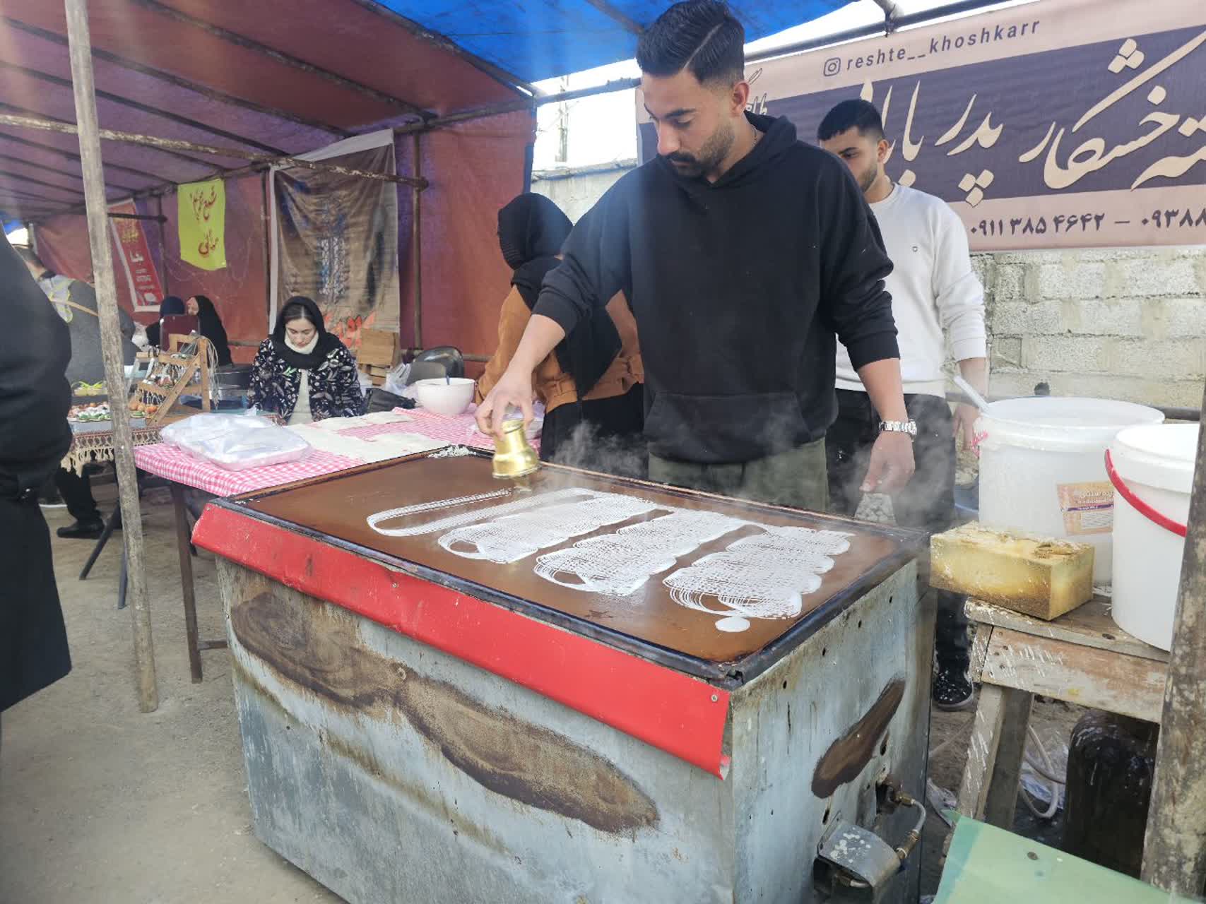 دهمین جشنواره رشته و خشکار در صومعه سرا برگزار شد