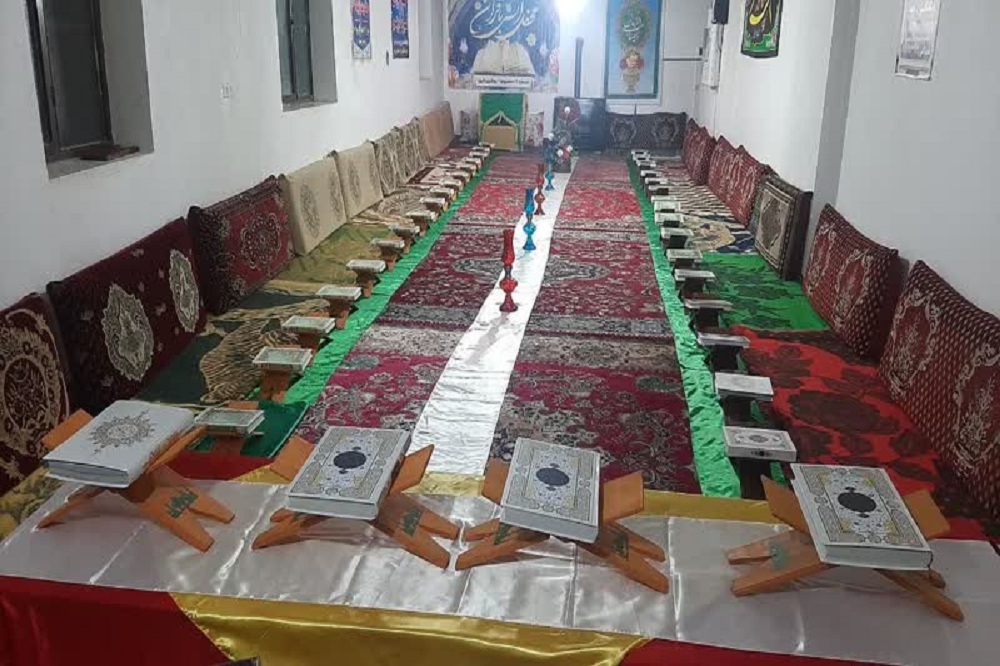 بچه مسجدیها به پیشواز ماه مهمانی خدا رفتند