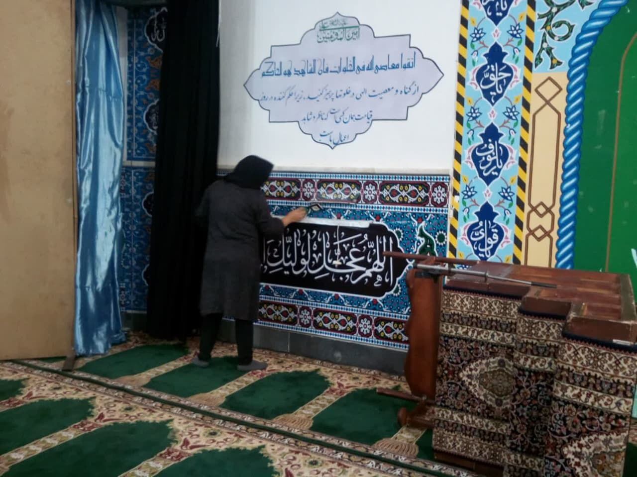 کانونهای مساجد نقش مهمی در ترویج و اجرای سنت غبار روبی مساجد دارند