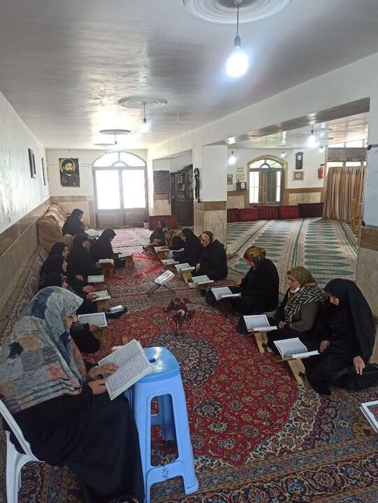 برگزاری اولین جلسه جزء خوانی قرآن کریم درکانون تخصصی عصر ظهور