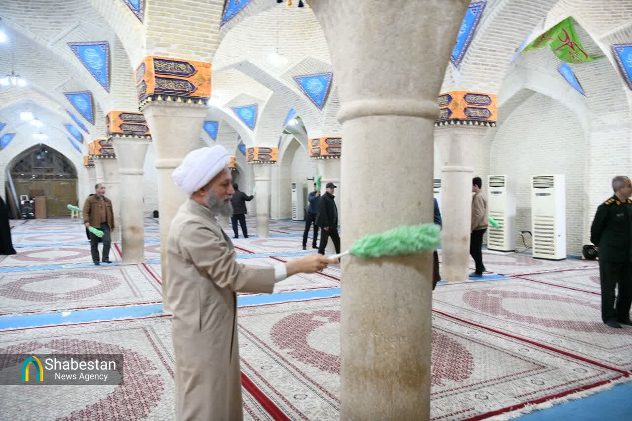 وقتی مساجد نفس تازه میکنند؛ استقبال از ماه مهمانی خدا در فارس