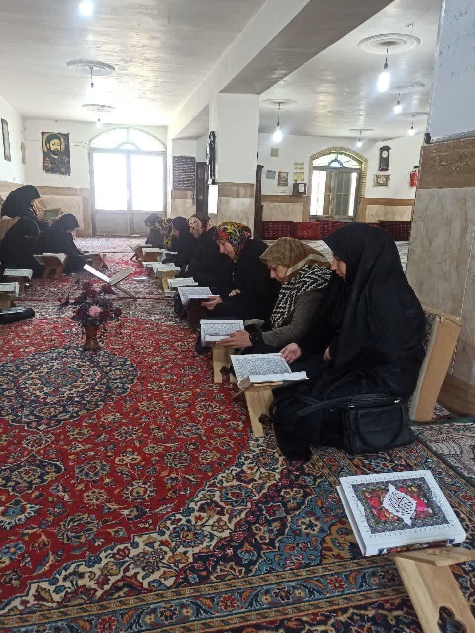 برگزاری اولین جلسه جزء خوانی قرآن کریم درکانون تخصصی عصر ظهور