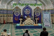 مراسم جزءخوانی قرآن کریم در امامزادگان گلستان