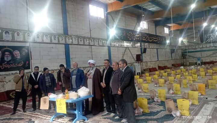 ۳۷۲۲ بسته معیشتی و اقلام ضروری نیازمندان توزیع شد