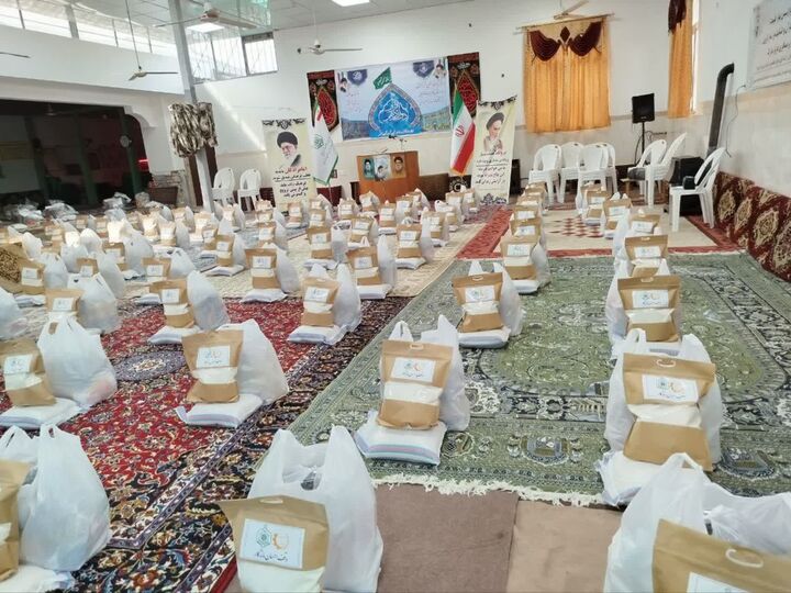 اجرای قرار دوازدهم با توزیع ۱۱۴ بسته معیشتی در بهشهر