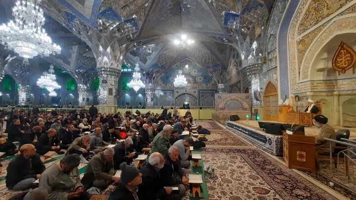 ویژه برنامه‌های قرآنی در بارگاه رضوی(ع)