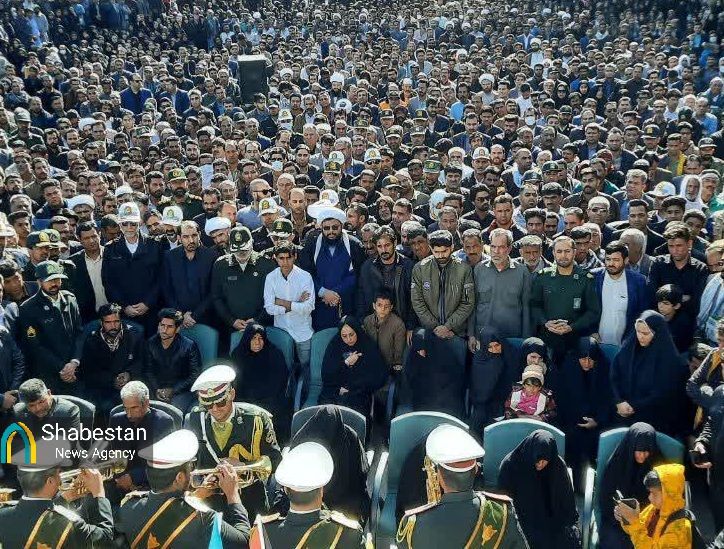 تشییع شهدای حمله تروریستی ریگان