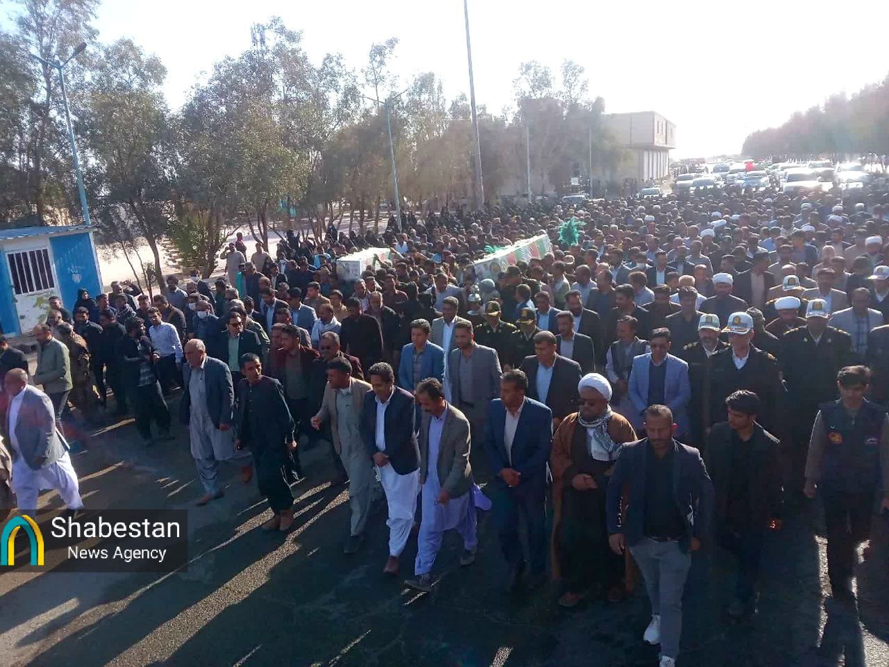 تشییع شهدای حمله تروریستی ریگان