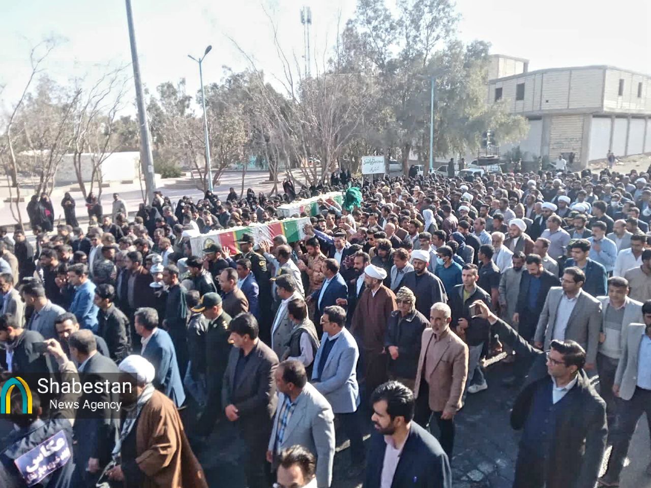 تشییع شهدای حمله تروریستی ریگان