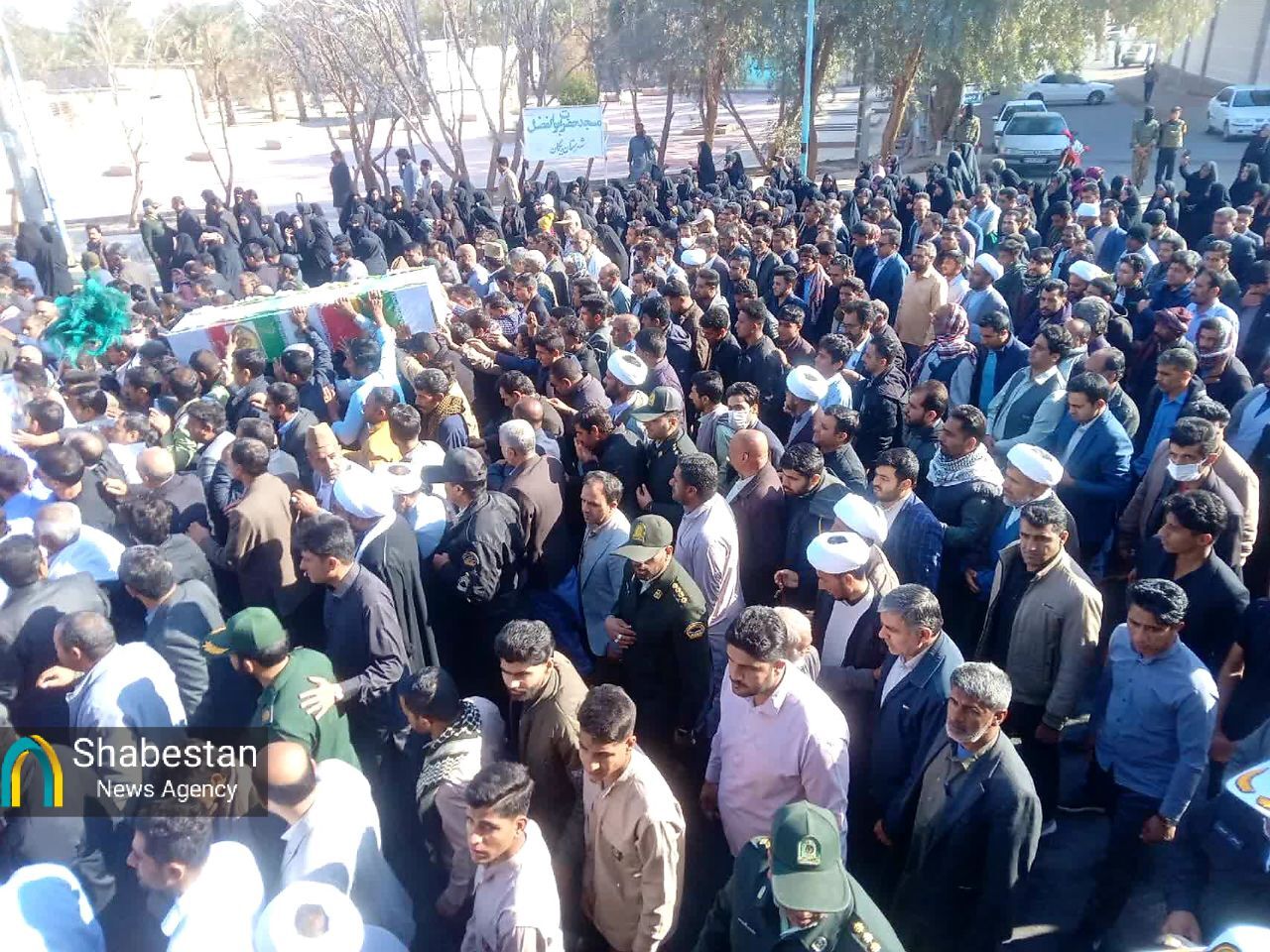 تشییع شهدای حمله تروریستی ریگان