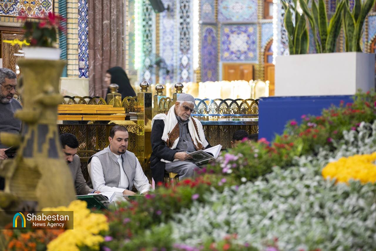 محفل قرآنی رمضانی در حرم امام حسین(ع)