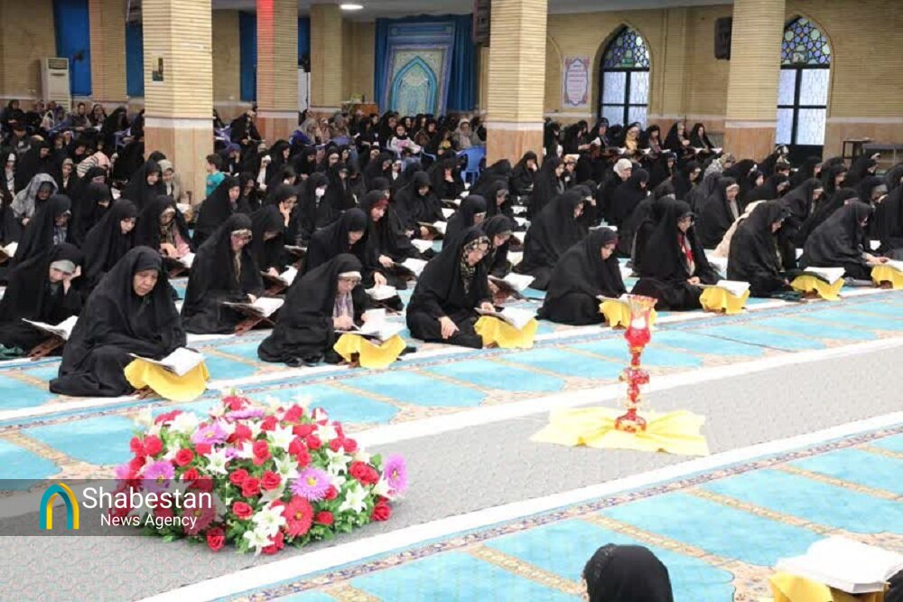 مراسم جزءخوانی قرآن کریم در مصلی ارومیه