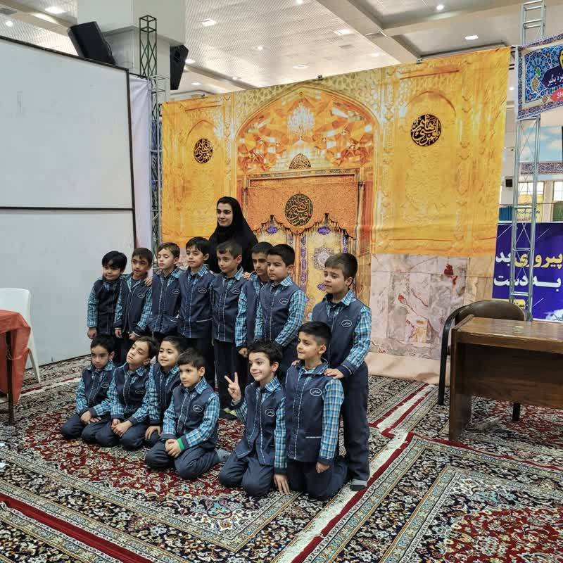 بازدید دانش آموزان از نمایشگاه قرآن کریم خراسان شمالی