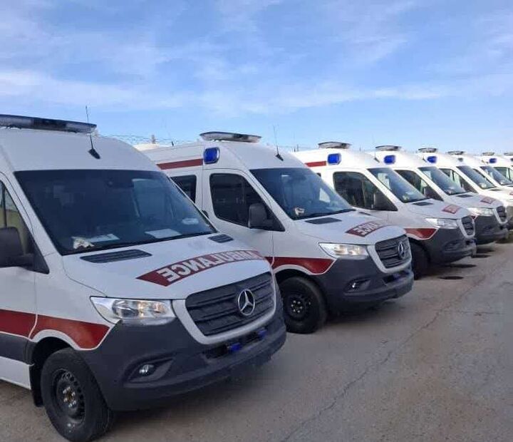 اعزام کاروان فوریت‌های پزشکی لرستان به مرزهای خسروی و مهران