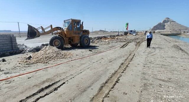 آزادسازی یک کیلومتر از ساحل جزیره قشم به نفع مردم