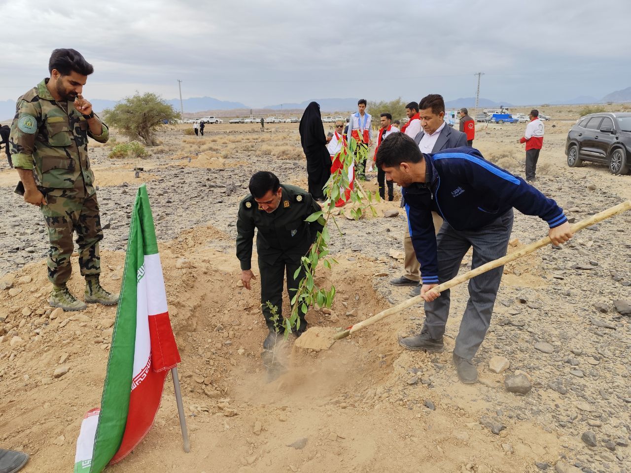 آغاز پویش درختکاری «جان ایران» در جنوب کرمان