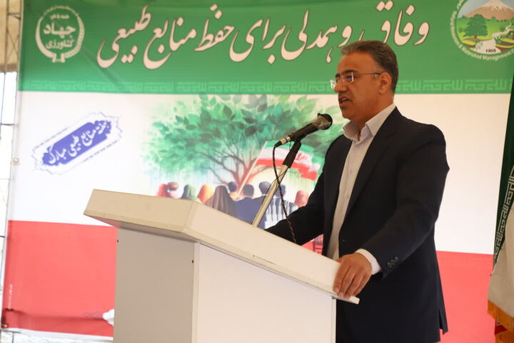 عملیات اجرایی مرحله اول جنگل‌کاری دالان سبز اراک آغاز شد