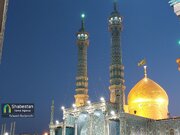 حال و هوای امام رضایی حرم مطهر کریمه اهل‌بیت در شب دحوالارض