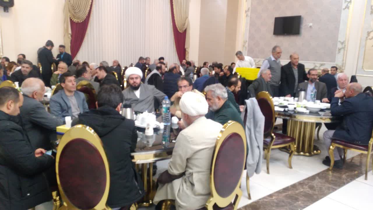 آئین ضیافت افطار به مناسبت سالروز تأسیس کانون های مساجد در البرز برپا شد
