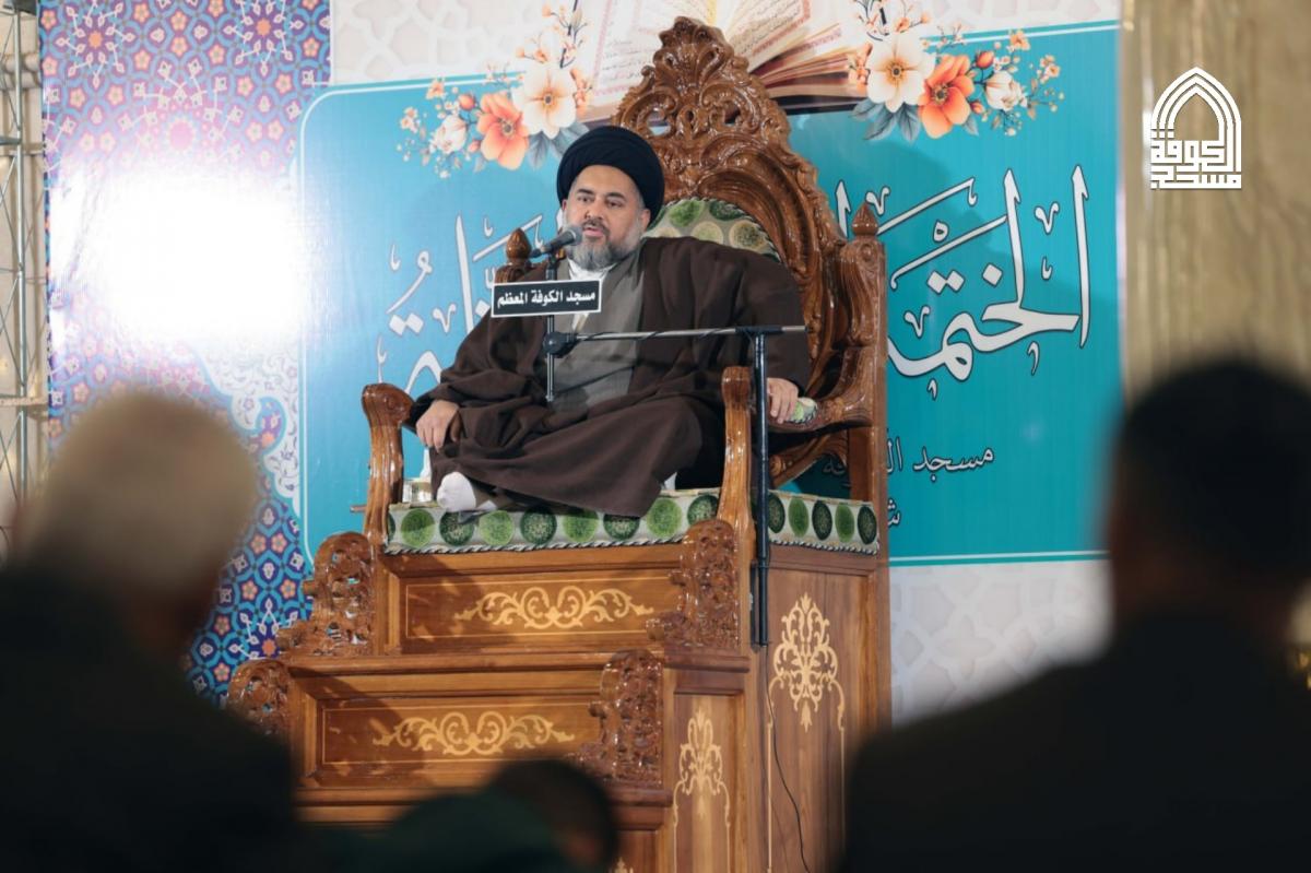 مراسم شب دهم ماه مبارک رمضان در مسجد کوفه