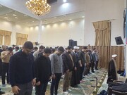 برپایی سفره‌های ساده افطار در مسجد حضرت ابوالفضل (ع) دانشگاه تفرش