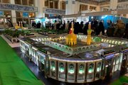 برای دیدن حرم امام حسین(ع) به نمایشگاه قرآن بیایید