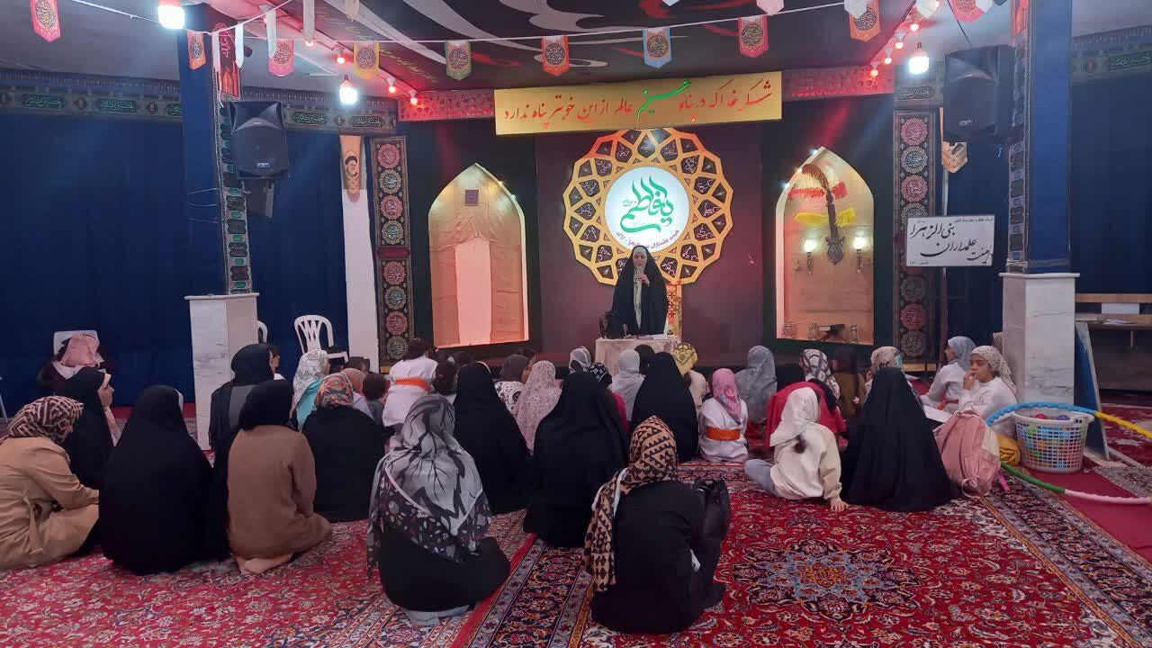 دختران کانون ضحی اراک اهانت به ساحت مقدس امام سوم شیعیان را محکوم کردند