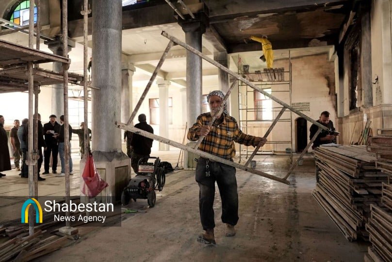 خیزش فلسطینیها برای بازسازی «مسجد قدیمی النصر» در نابلس+ عکس