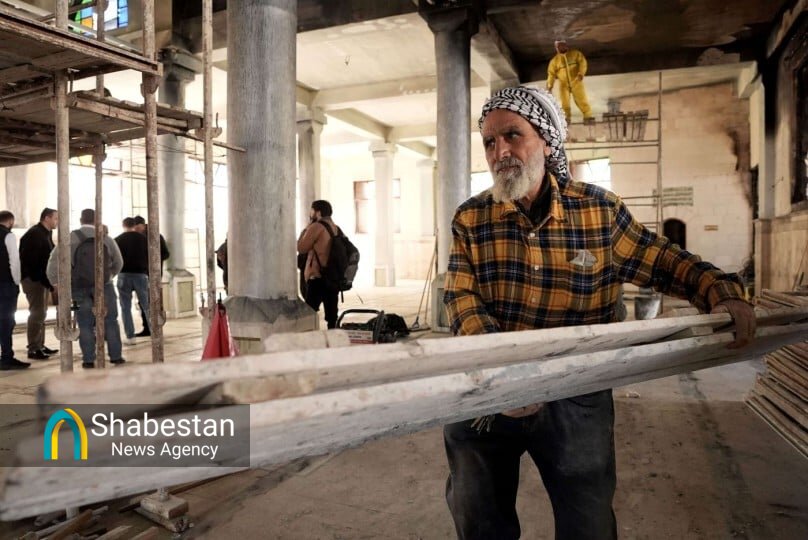 خیزش فلسطینیها برای بازسازی «مسجد قدیمی النصر» در نابلس+ عکس