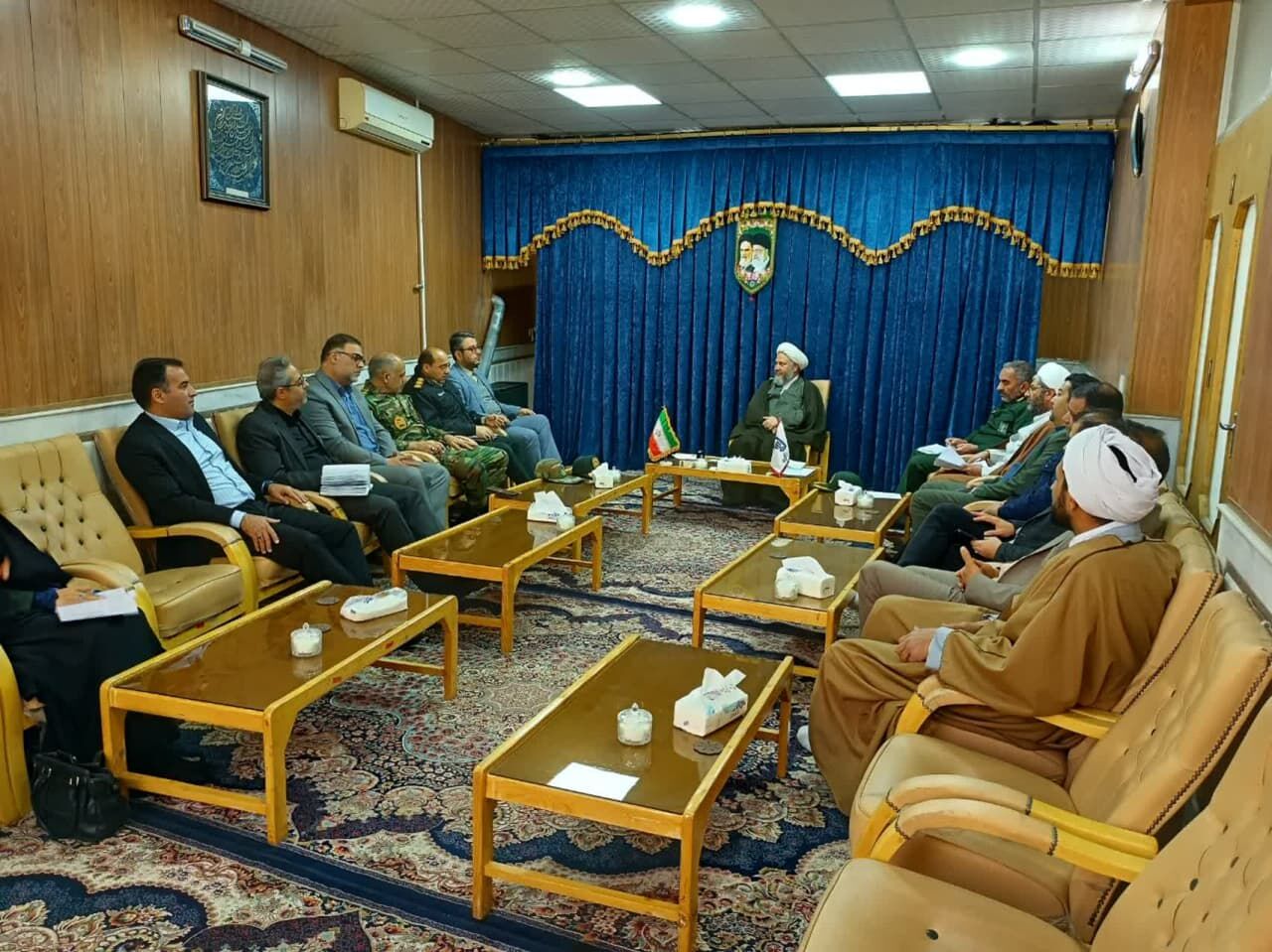 برگزاری نشست ستاد ساماندهی شئون فرهنگی در مناسبتهای مذهبی آران و بیدگل