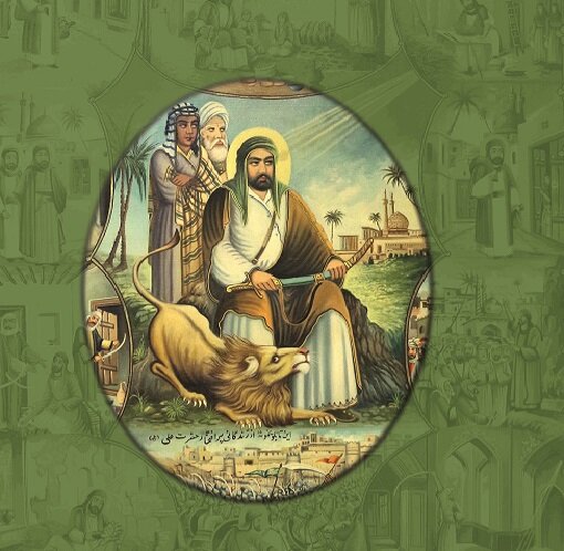 پردههای نقاشی قهوهخانهای؛ نمایش جلوههایی از دلاوری و عدالت حضرت علی(ع)